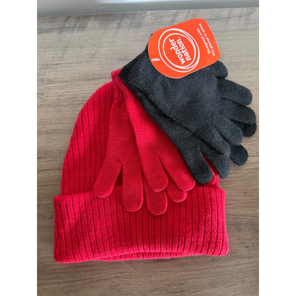 Boy beanie and glove sets